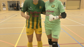 Dapper strijdend ZVV Den Haag Vr1 verliest van futsal grootmacht ZV Libertas!